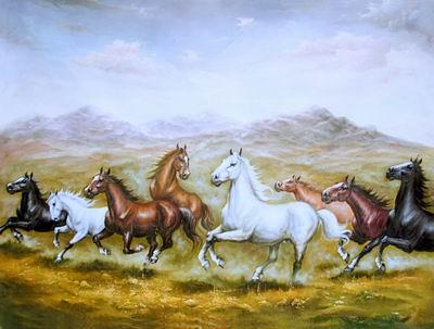 unknow artist Horses 010 oil painting image